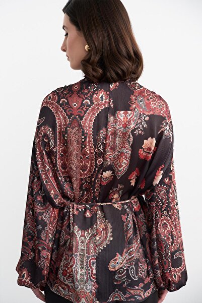 KADRİYE BAŞTÜRK Mimpi Blue Tunic - Emma Pattern