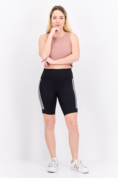 adidas Women Sportswear Fit Training Shorts, Black