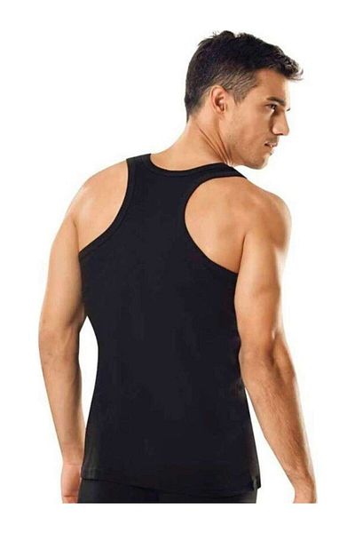 ENTAHA 3-Piece Passion Men's Mixed Black White Gray Cross Lycra Rambo Sports Undershirt