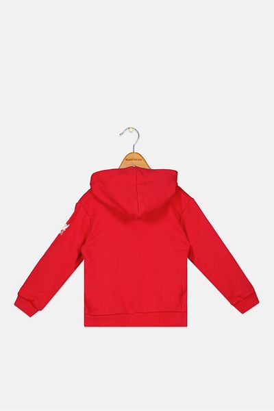Liverpool Toddlers Boy Long Sleeves Outdoor Sweatshirt, Red