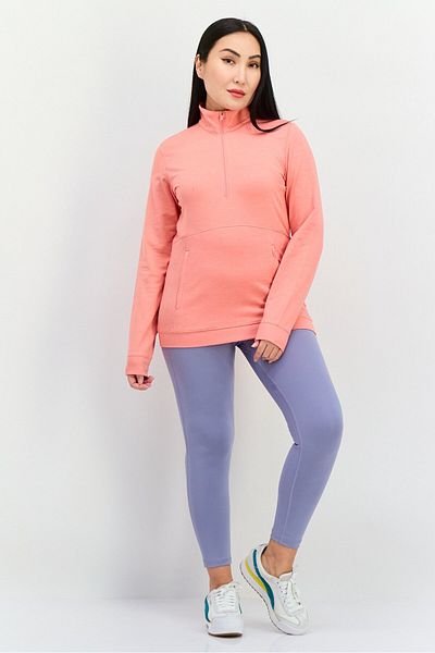 Puma Women Sportswear Fit Long Sleeves Golf Sweatshirts, Carnation Pink