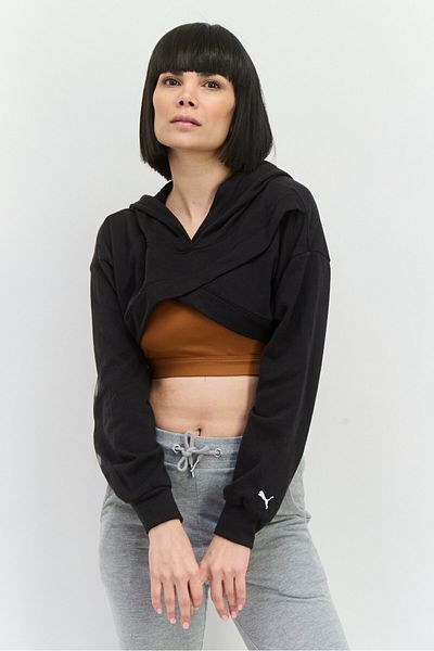 Puma Women Sportswear Fit Long Sleeve Outdoor Hoodie, Black