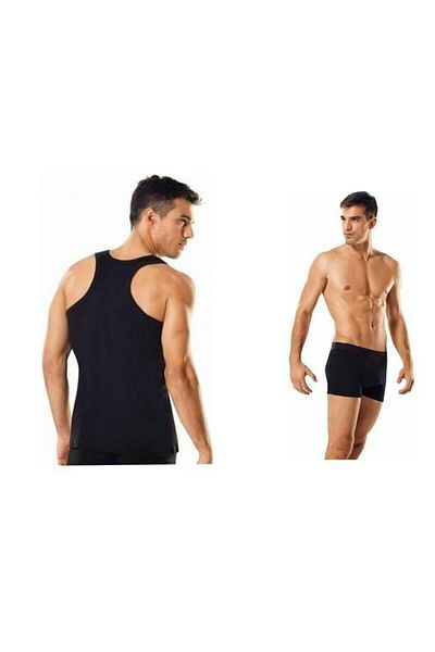 KEYAL Tutku Men's Athlete Athlete-Boxer Suit 6 Pack 3 Athlete 3 Boxer 100% Cotton Lycra Ribbed