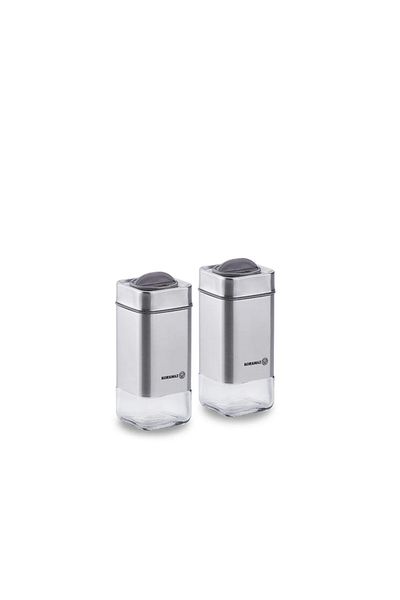 KORKMAZ Stora Satin Salt and Pepper Shakers Set