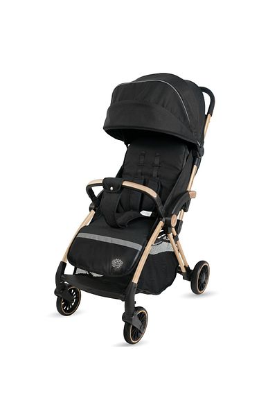 APPEKIDS Upp Ultracompact Sports Stroller, Automatic Folding, From Birth To 22kg - Jet Black