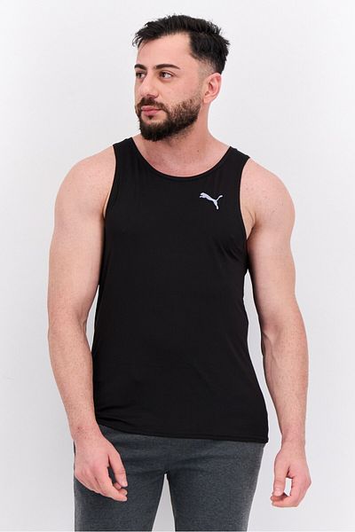 Puma Men Sportswear Fit Sleeveless Training Tank Vest, Black