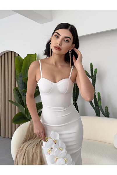 Kokosh moda Домінік Плісирована сукня середньої довжини