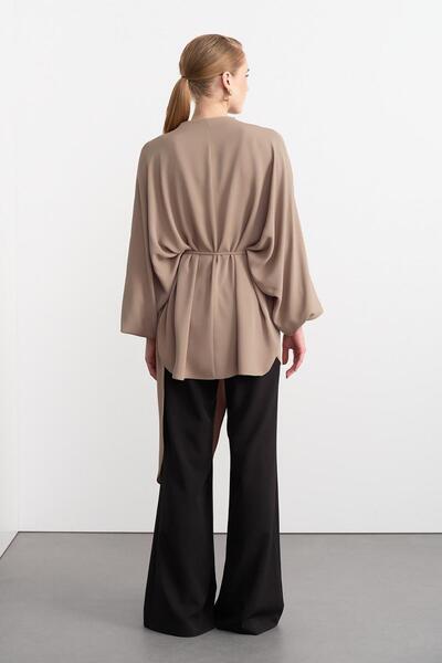 KADRİYE BAŞTÜRK Дълга туника - Olden Pieced Mink