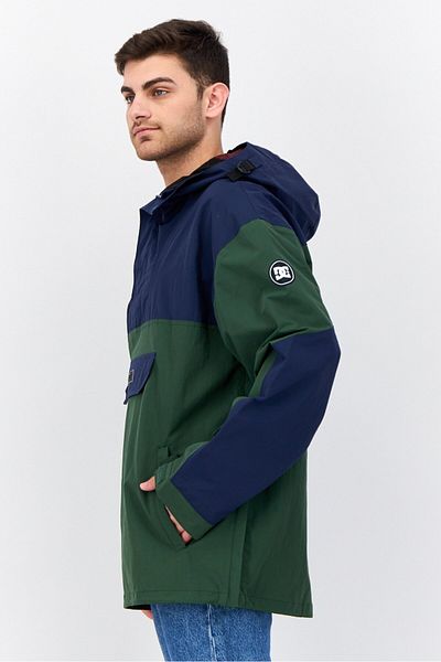 DC Men Colorblock Hooded Jacket, Navy