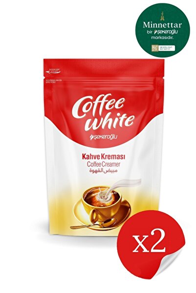 Şekeroğlu Süt Tozu Coffee White Kahve Kreması 2 x 200 Gr ( 2 Adet )