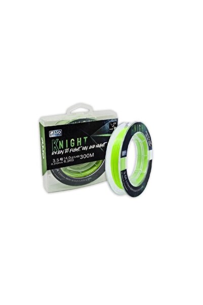 ASSO Linie acoperită Knight Surf FC 300mt UV Fluo 0,31MM
