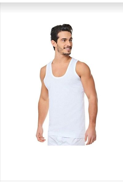 ENTAHA Men's Seher White 6 Pack Classic Combed Cotton Athlete Elf568S0001Ccm6 (Star)