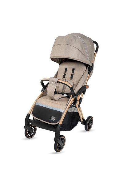 APPEKIDS Upp Ultracompact Sports Stroller, Automatic Folding, From Birth to 22kg - Bubble Beige