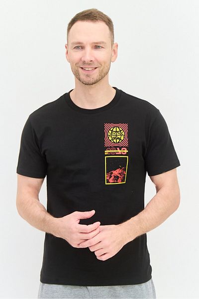 Puma Men Sportswear Fit Short Sleeves Outdoor Messier 63 T-Shirt, Black