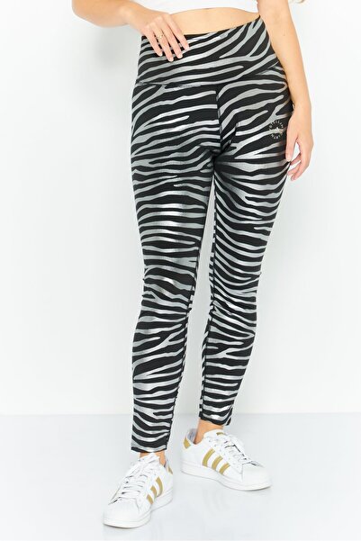 adidas بنطال رياضي ضيق للتدريب للنساء من ستيلا مكارتني، متعدد الألوان