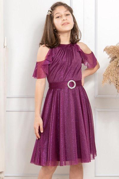 Modaviki Glitter Tulle Knight Evening Dress Mdv310