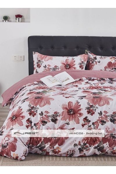 INREST Medley Duvet Cover Set (Without Filling) Microfiber 100% King Size 230x250 cm - 3 Pcs