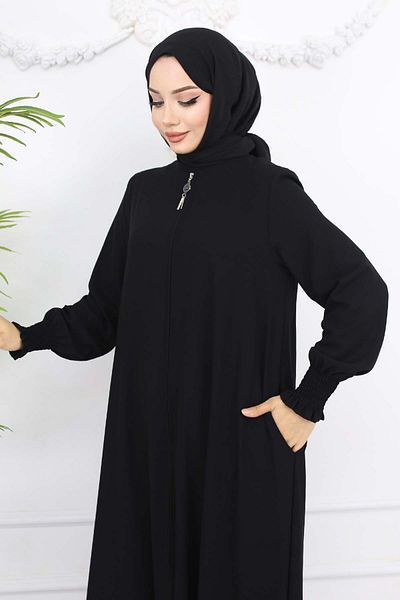 benguen Μανίκια Gipeli με φερμουάρ Ferace Black 1005