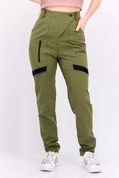 adidas Women Sportswear Fit Training Track Pants, Olive