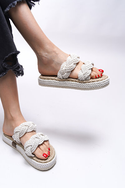 Riccon Elystala Women's Slippers 0012103 White