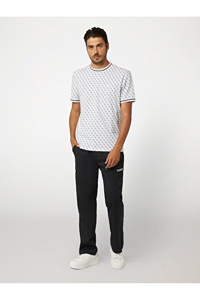 Guess Jeans Bílé pánské tričko 4G Guess jeans