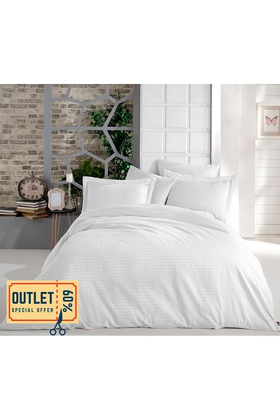 MyStory Home Set cuvertură dublă alb satinat (ERRO)