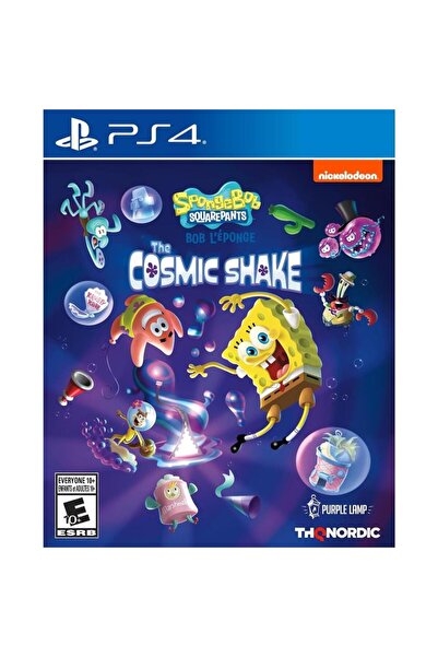 NİCKELODEON Sponge Bob Squarepants Cosmic Shake Ps4 Oyunu