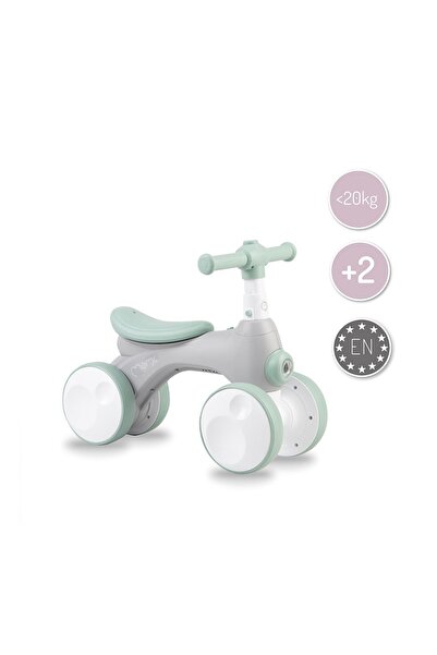 Momi Bicicleta cu lumini, sunet si difuzor de balonase, Momi Tobis - Grey