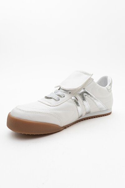 LuviShoes Bria White Women's Sneakers