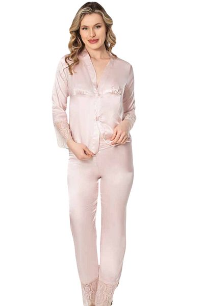 PRENDRE Women's 6-Piece Pajamas Bridal Dowry Set Cyo. Sy.4.S370.Yp.1