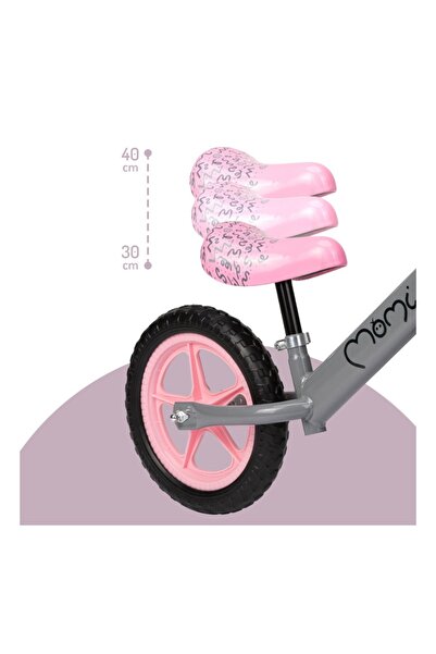 Momi Bicycle without pedals, Fleet-Grey