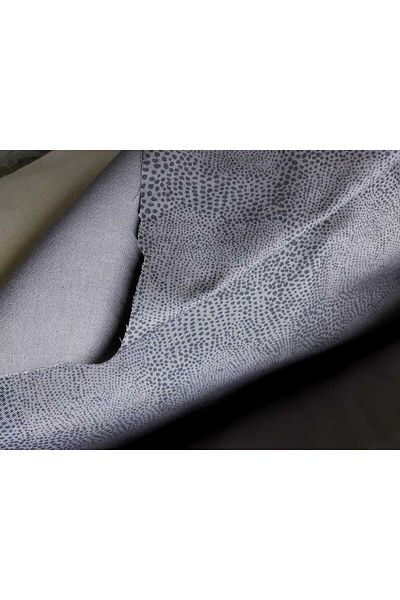 AKTEZ-EL Υφασμάτινο Κυστίνη Γκρι Λύκρα Amaris Gabardine 140en