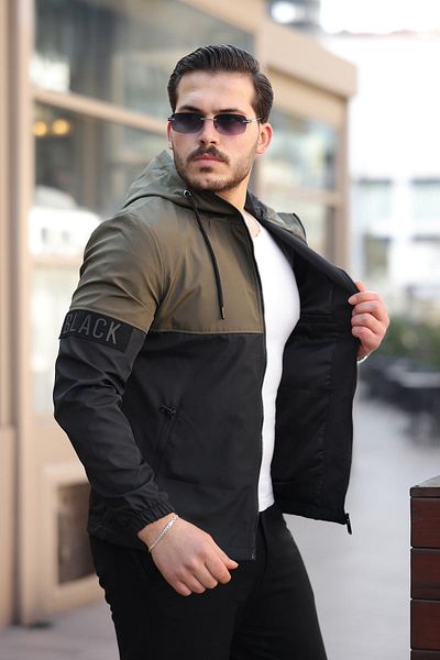 ByTrend Μαύρο ένθετο εποχιακό παλτό με κουκούλα PLDP 2907_60021-1
