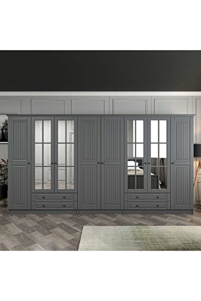 Minar Kale190 8 Kapaklı 4 Çek Taçlı Dlp Antrasit Mbrn İlkbahar Antrasit