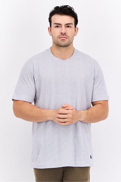 adidas Men Sportswear Fit Short Sleeves Training T-Shirt, Grey