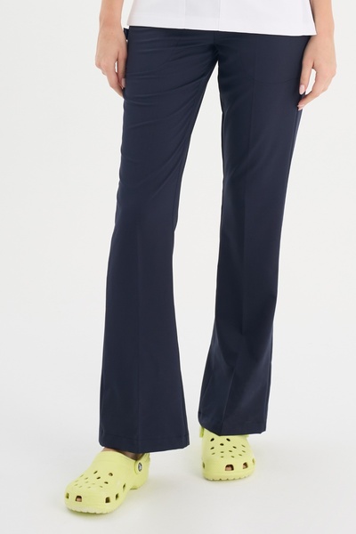 uçak iş giyim LACİVERT LİKRALI PREMIUM PANTOLON  ISPANYOL - KADIN