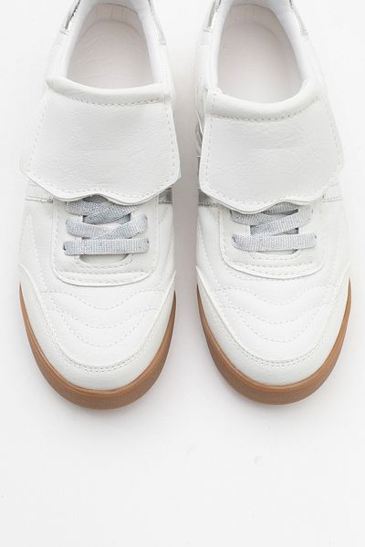 LuviShoes Bria White Women's Sneakers
