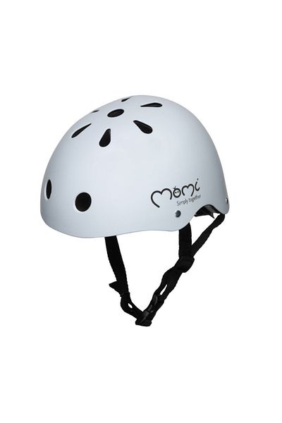 Momi Dětská cyklistická helma, - šedá matná