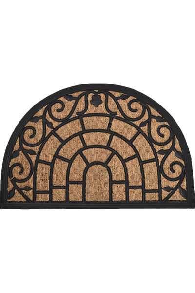 Evideco سجادة باب هاري نصف القمر بتصميم جذاب مع ظهر غير قابل للانزلاق، 40 × 6...