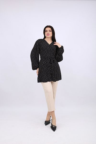 akabe Patterned Lace Tunic