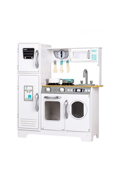 Ecotoys Bucătărie mare de jucărie din lemn TL 18061