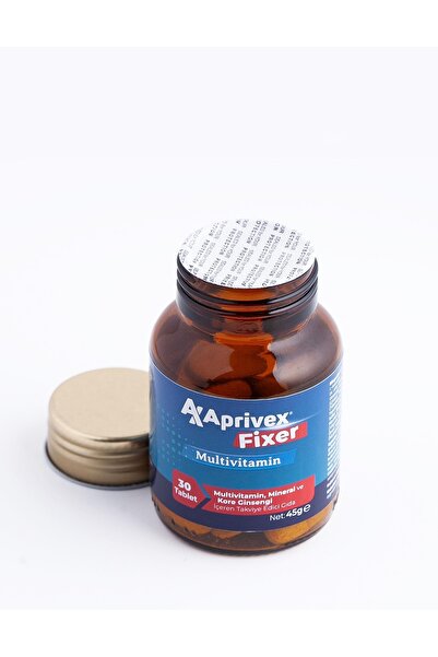 Aprivex فيكسر متعدد الفيتامينات والجينسنغ المعدني - 30 قرصًا