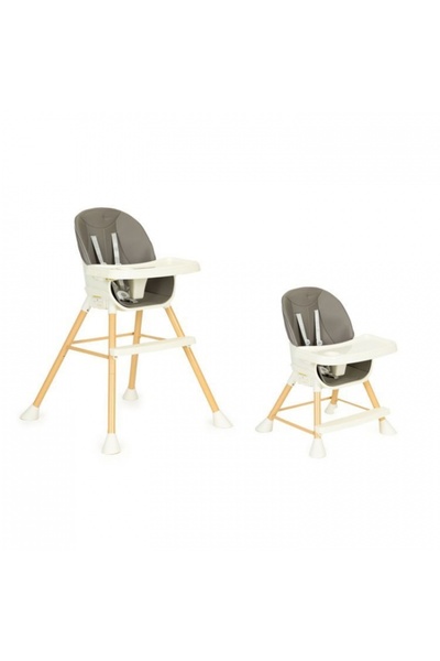 OEM Ecotoys HA-018 2-in-1 Children's Dining Chair - Gray