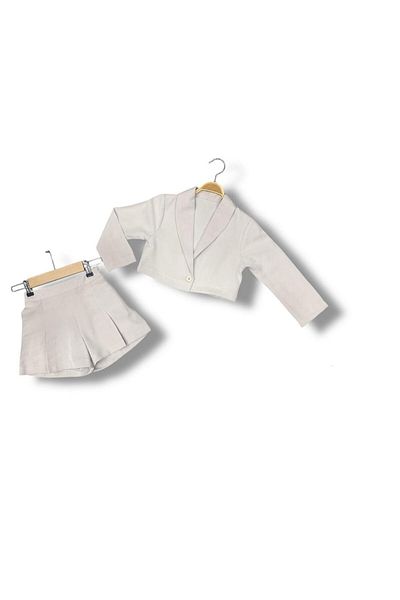 Çikoby Girl's Jacket+Shorts Set Ck50447