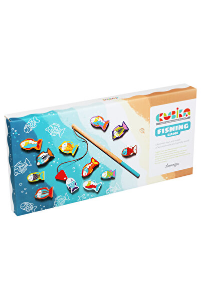 CUBIKA Дървена играчка, Малкият рибар