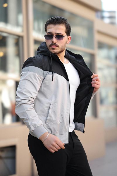 ByTrend Εποχιακό παλτό Bill Triangle Piece Hooded 1220