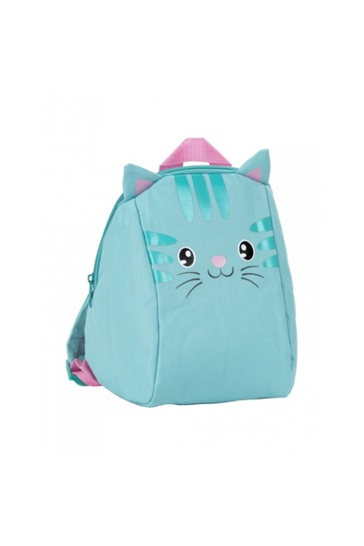 Kidwell Ghiozdan pentru preșcolari 25 x 21 x 11 cm Pisicuță turcoaz