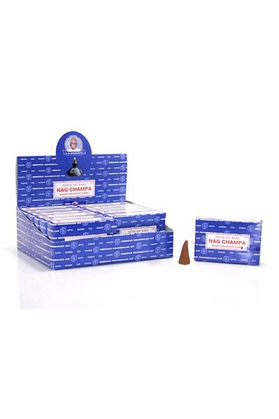 Mu Art Satya Nagchampa Flavored Backflow Incense