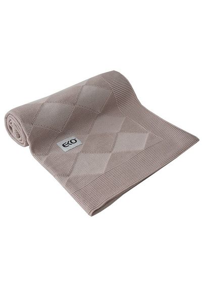 EKO Bamboo Blanket, Eko, 80x100 cm, Checkered, Rose