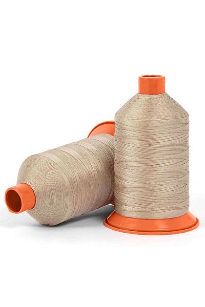 hapshoe Durak Poly 3 Ply 00126 Sand Color 2400 M Πολυεστερικό νήμα ραπτικής
